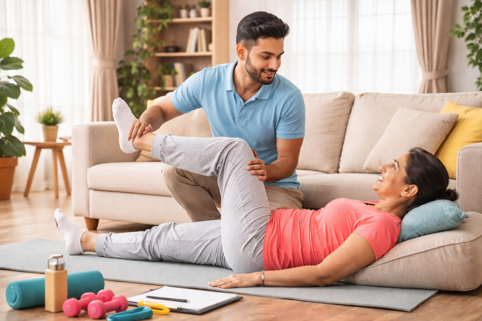 Home Physiotherapist in Delhi: Safe & Effective Rehab at Your Doorstep