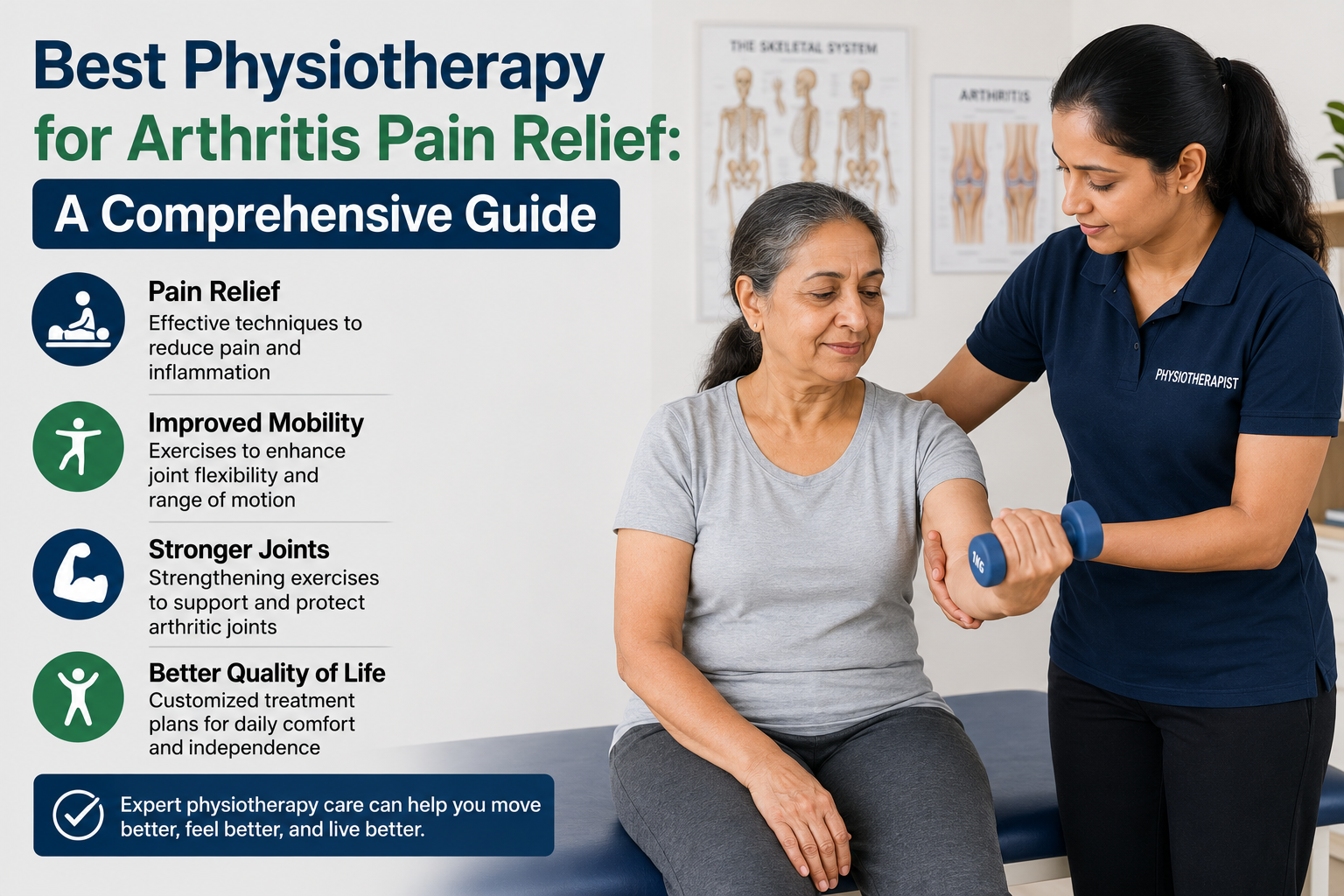 Best Physiotherapy for Arthritis Pain Relief: A Comprehensive Guide