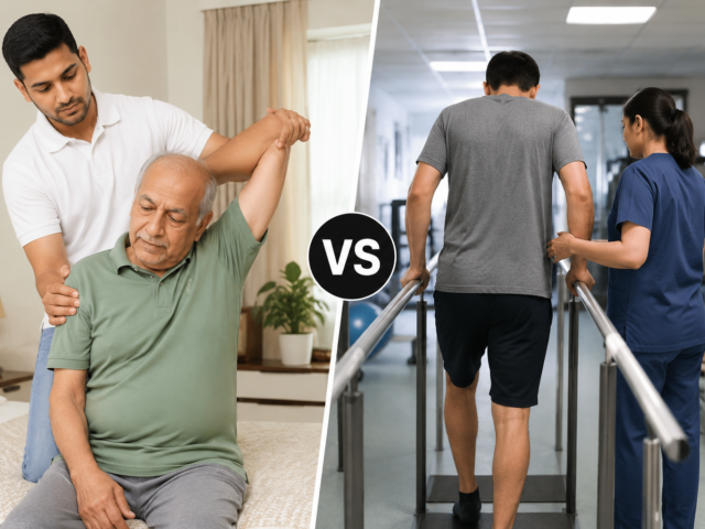 Home Physiotherapy vs Clinic Physiotherapy in Delhi: Which Option Saves More Time and Money?