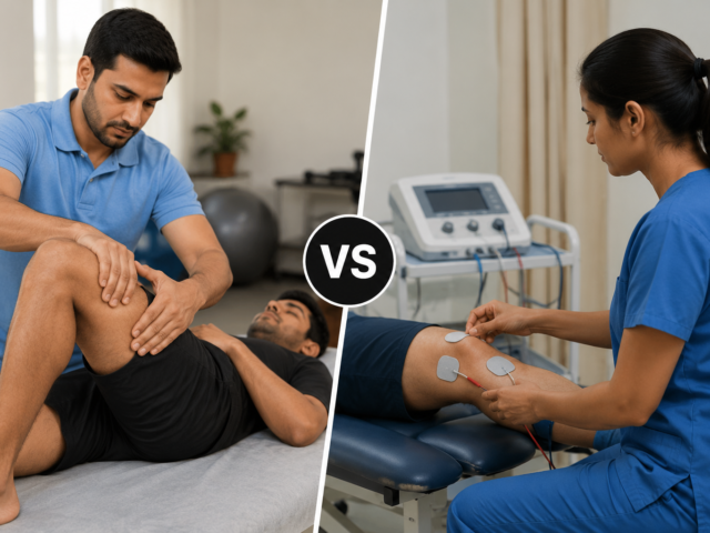 Manual Therapy vs Electrotherapy: Which Physiotherapy Treatment Should You Choose?
