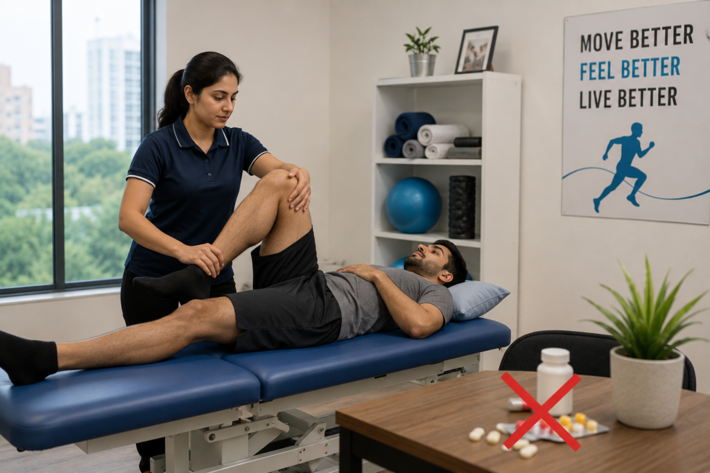 Why Delhi Residents Choose Physiotherapy Over Painkillers